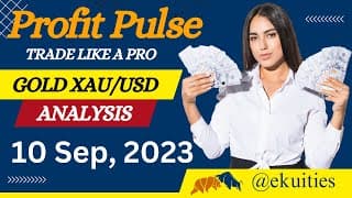 Gold XAU/USD Strategy | XAUUSD analysis | XAUUSD Forecast | Forex live trading analysis Sep 10 2023