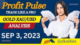 Gold Analysis | XAUUSD Analysis | XAUUSD Forecast | Live Forex Trading - Sep 3, 2023